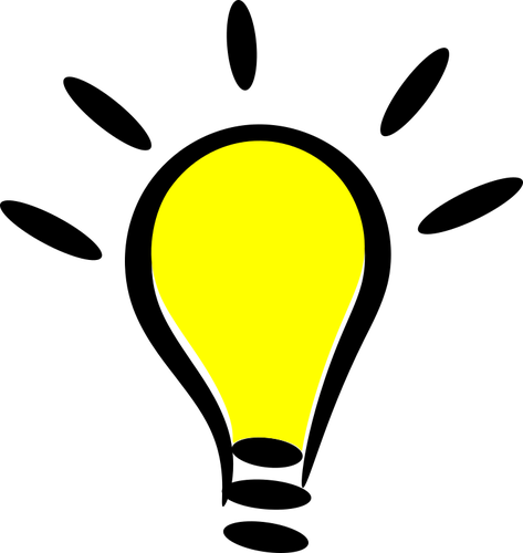 473x500 Light Bulb Drawing