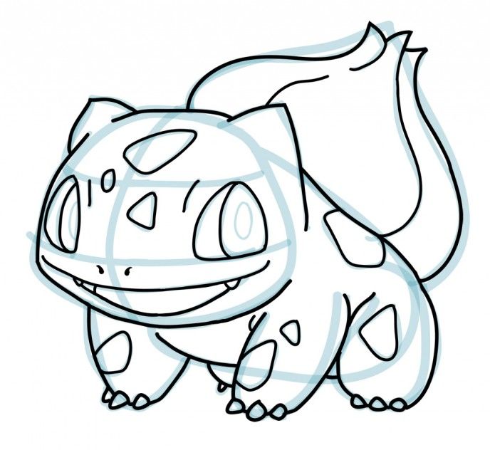 688x632 How To Draw Bulbasaur Pokemon Drawing Pokemon Coloring