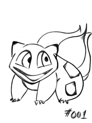 320x427 Bulbasaur