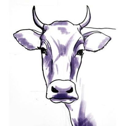 411x411 bull head drawing projects cow drawing, cow, cow face