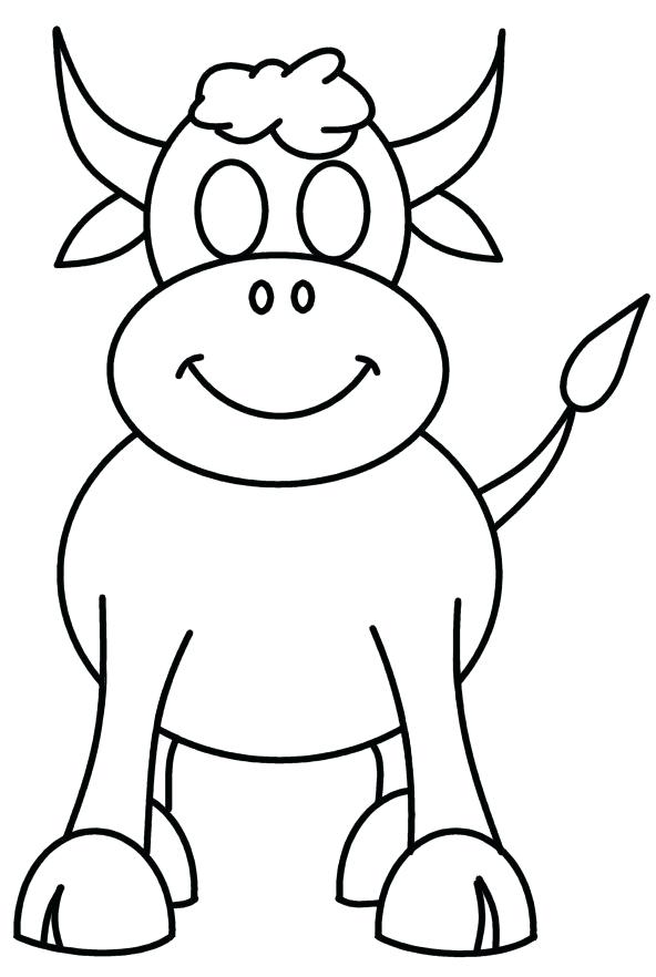 592x882 How To Draw The Bulls Little Bulls How To Draw A Bull Shark Easy