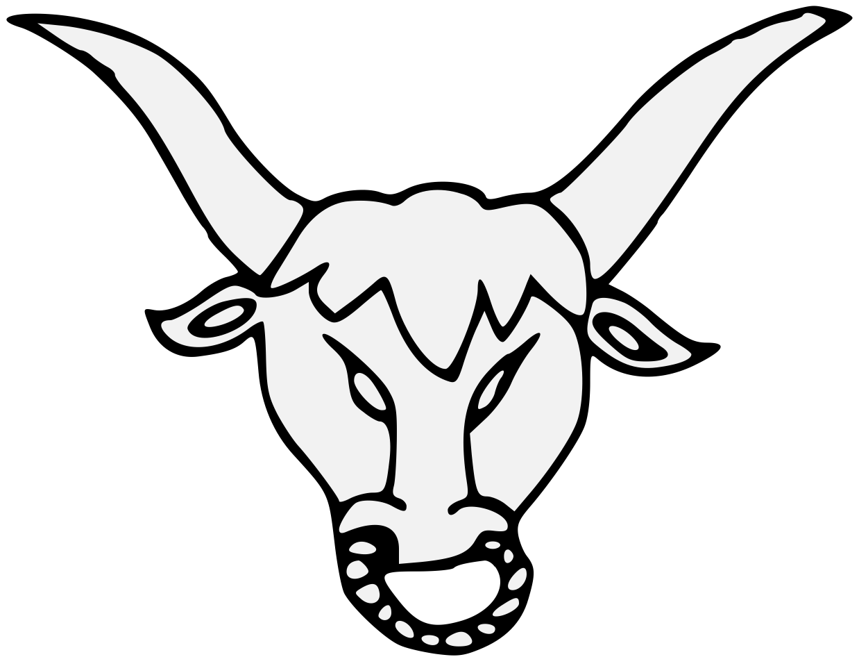 1238x946 Ox Vector Bull Face Transparent Png Clipart Free Download