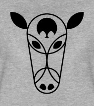 190x214 Bull Zodiac Head Animal Cool Art Style Tattoo Women's T Shirt