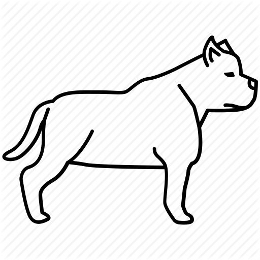 512x512 Terrier Drawing Bull Transparent Png Clipart Free Download