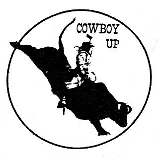 318x318 Cowboy Up And Or Cowgirl Up! Rodeo Bull Tattoos, Cowboy Art