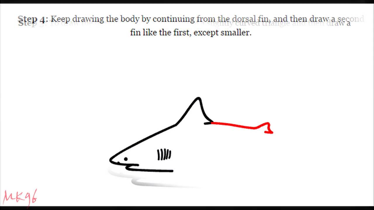 1280x720 How To Draw A Bull Shark