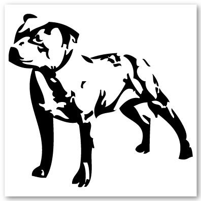 396x396 Staffy Drawing Crafts Ideas Bull Terrier Tattoo, American