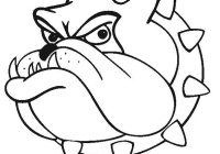 200x140 Pictures Of Cartoon Bulldogs Bulldog Cartoon Drawing Georgia