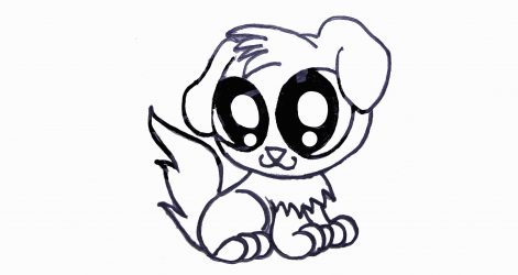 471x250 Dog Drawing Colour Easy French Bulldog Cartoon Face Boxer Photos