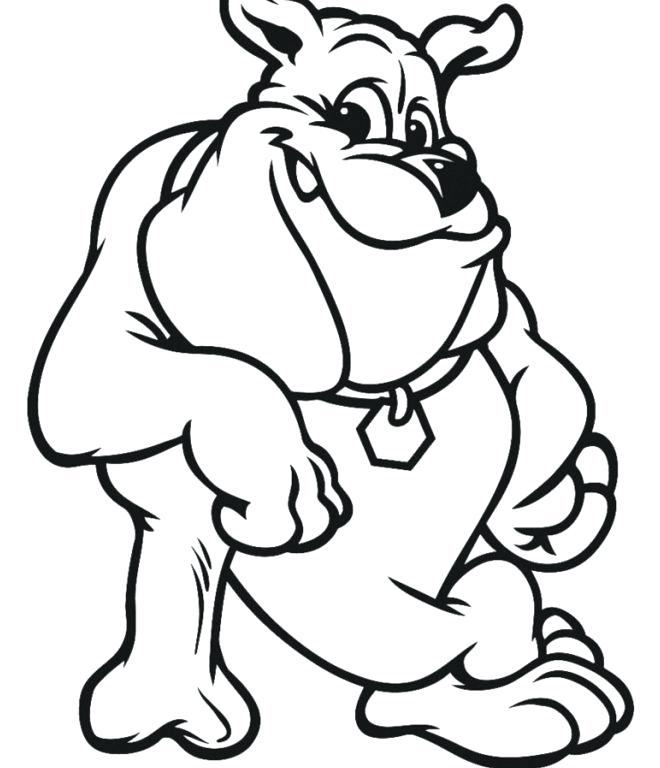 660x768 Free Bulldog Clipart St Drawing Clip Art Bulldog Download Free