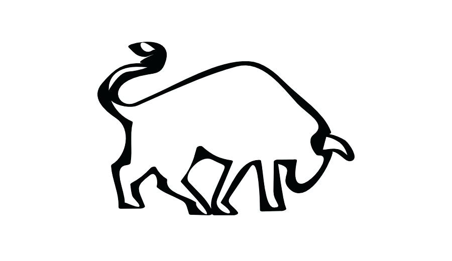 900x520 Drawing Of A Bull Author Drawing Bulldog Drawing Cute