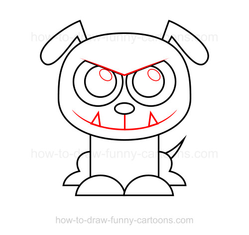 500x471 How To Draw A Bulldog