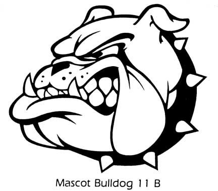 432x378 Bulldog Drawings Mascot Sketch Coloring
