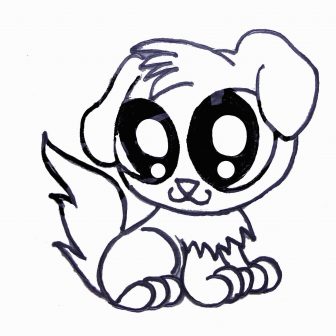 336x336 Dog Drawing Colour Easy French Bulldog Cartoon Face Boxer Photos