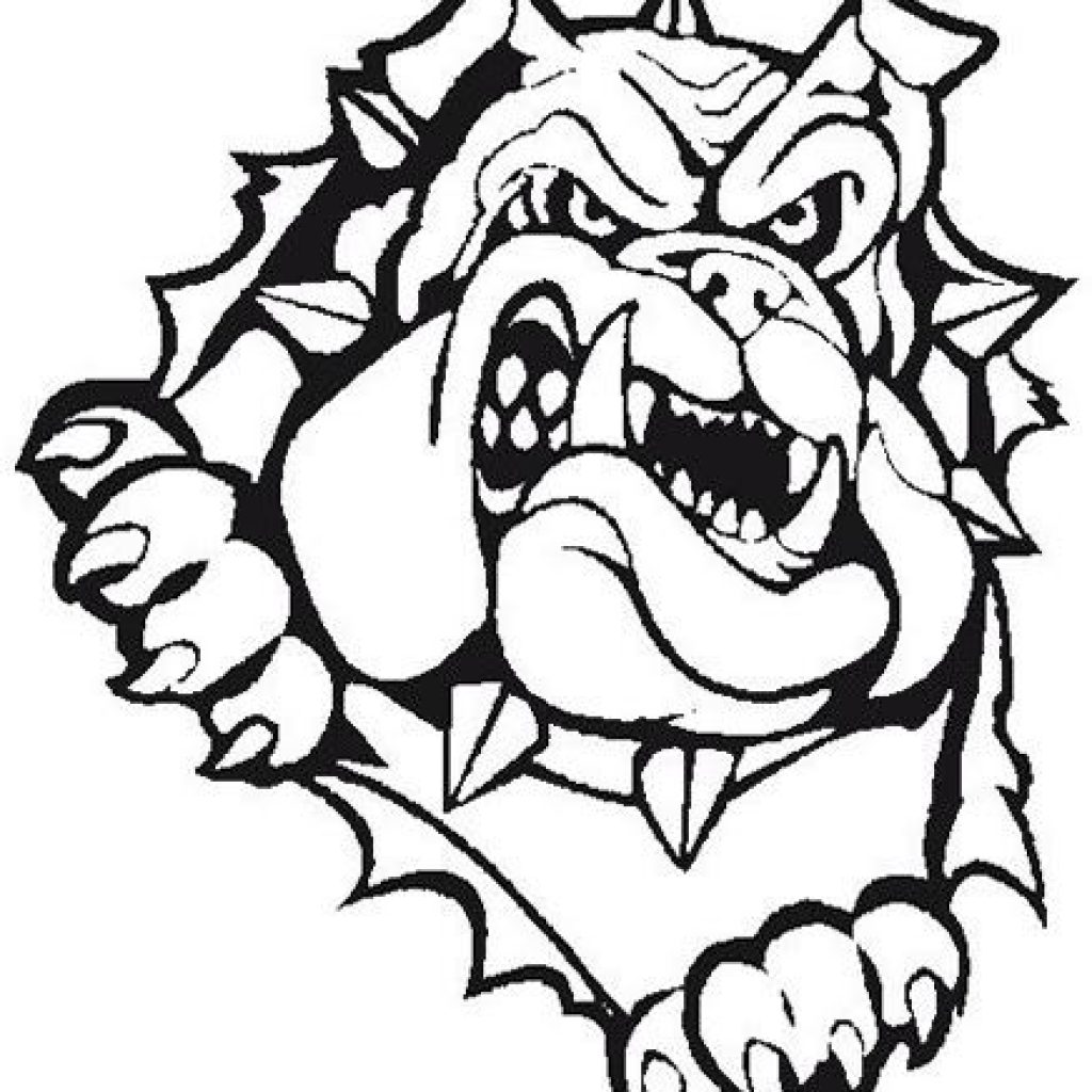 1024x1024 Georgia Bulldog Clipart Moon Clipart House Clipart Online Download