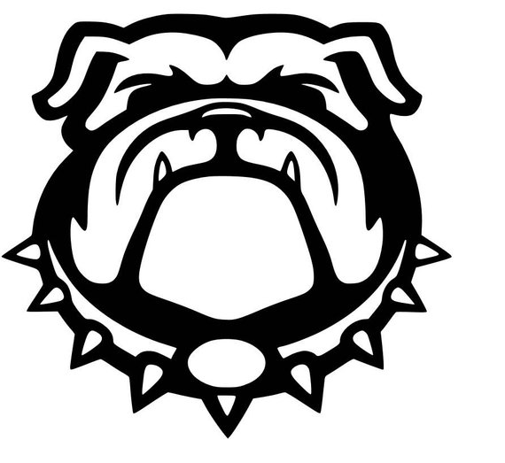 570x523 Bulldog Front Face Cutting Etsy
