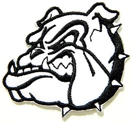 425x393 head pitbull bulldog dog pet logo biker hog outlaw