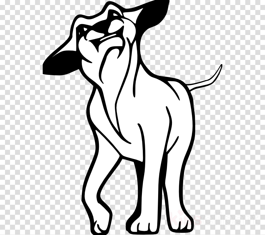 900x800 Bulldog Black And White Clipart