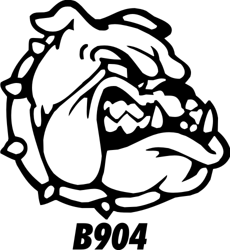 460x500 Bulldog Mascot Clipart