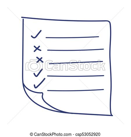 450x470 Outline Check To Do List, Bullet Collection Of Vector Vector
