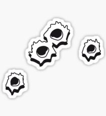 210x230 Bullet Hole Drawing Gifts Merchandise Redbubble