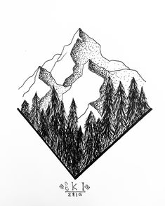 235x294 Best Drawings Of Mountains Images Drawing Techniques, Sketches