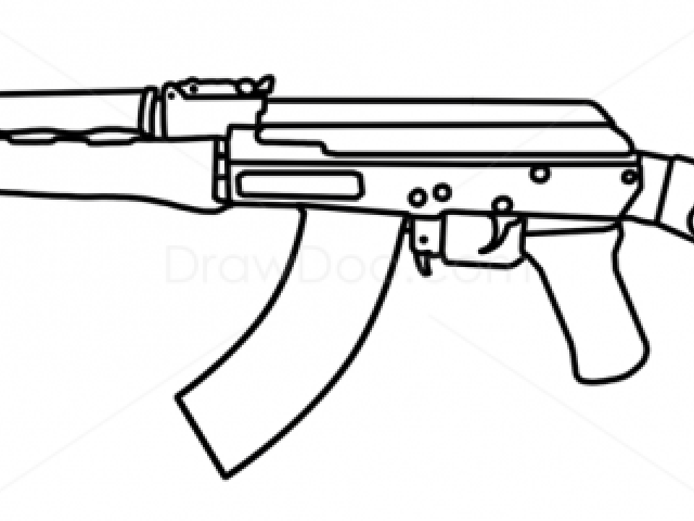 640x480 Free Drawn Shotgun, Download Free Clip Art