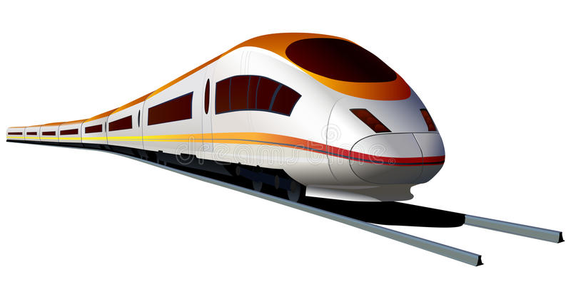 800x406 High Speed Train Clipart