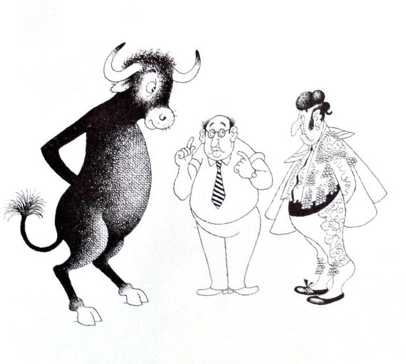 Bullfighting Drawing