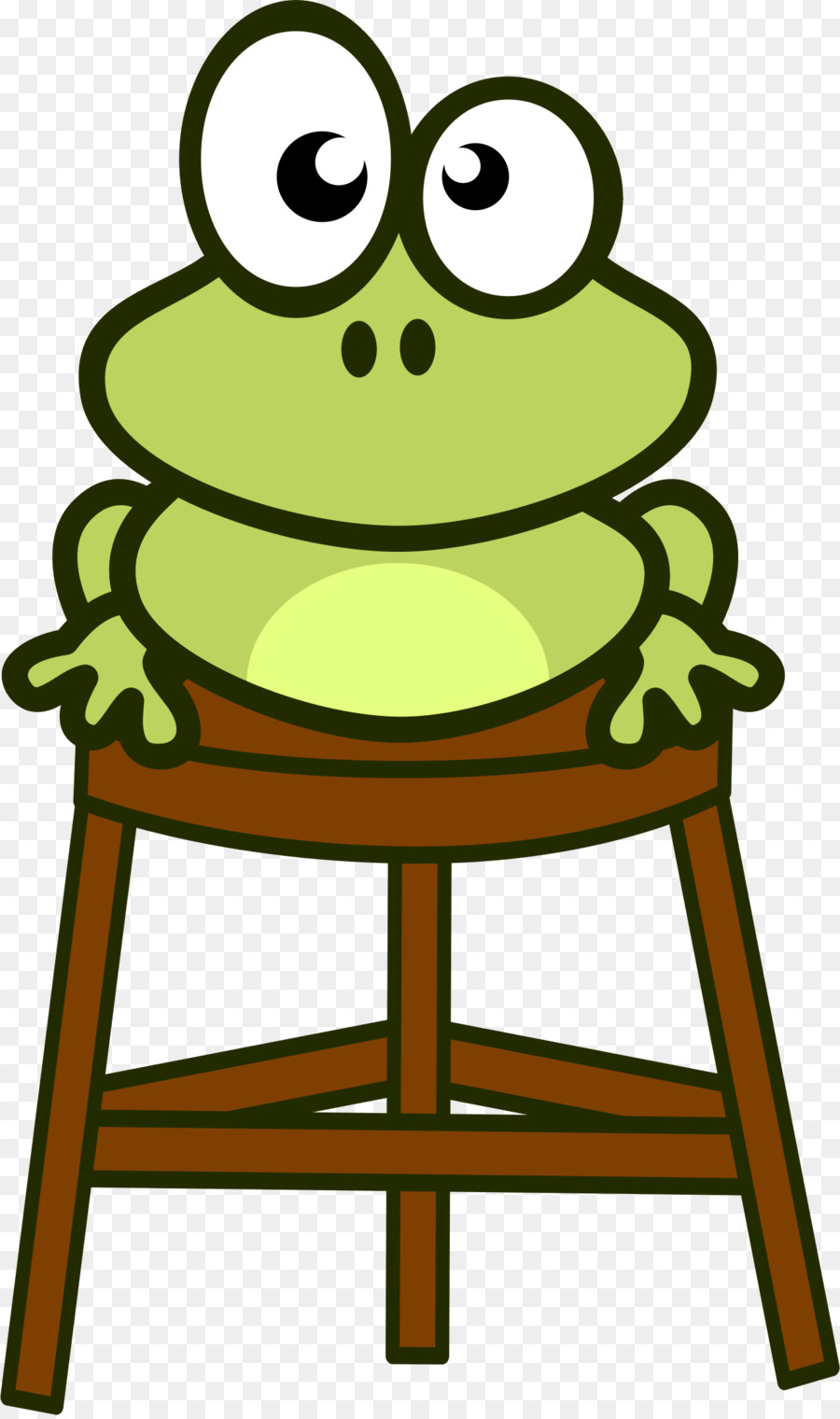 900x1520 Frog, Tree, Table, Transparent Png Image Clipart Free Download