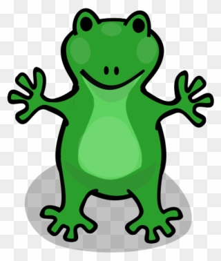 320x378 bullfrog clipart cartoon