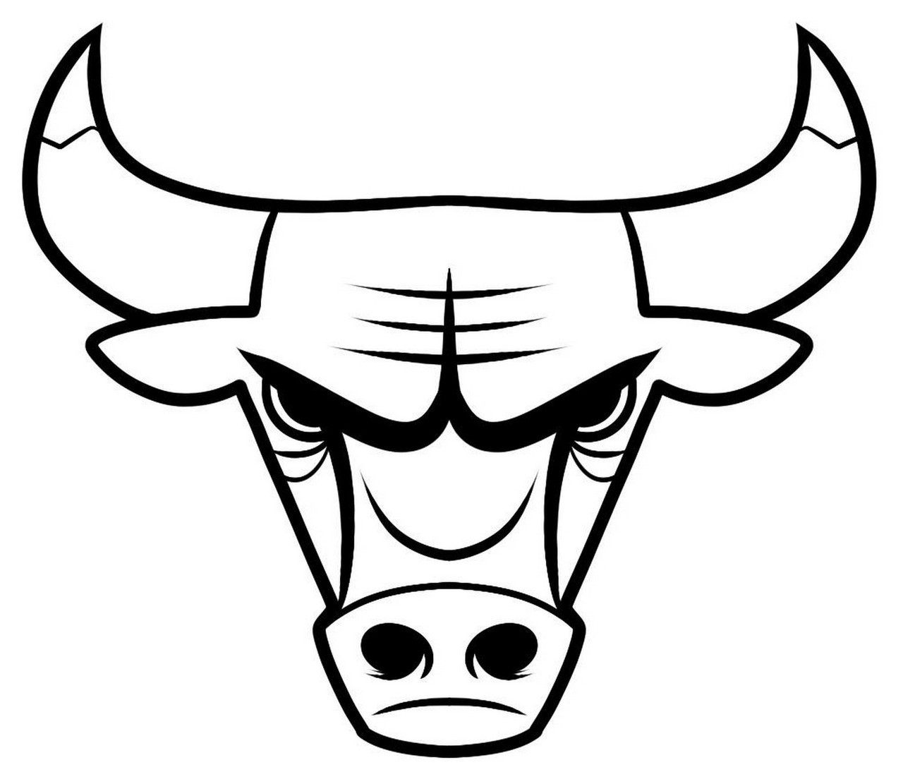 Bulls Logo Drawing | Free download on ClipArtMag