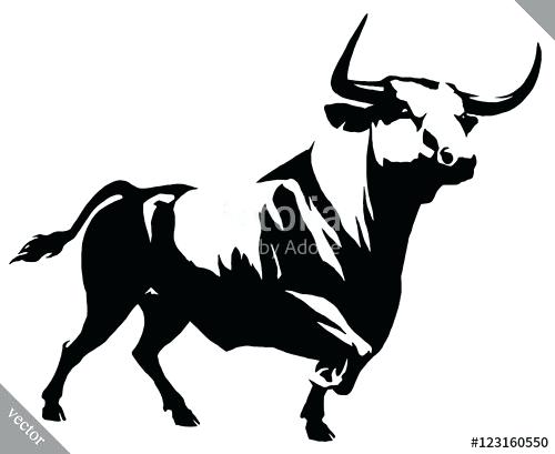 500x409 How To Draw The Bulls
