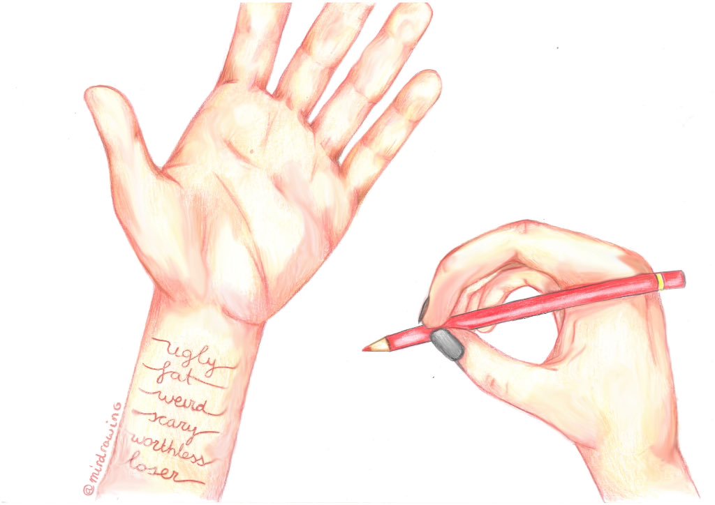 1024x724 Mirdrawing On Twitter My Anti Bullying Drawing! Story Is On My