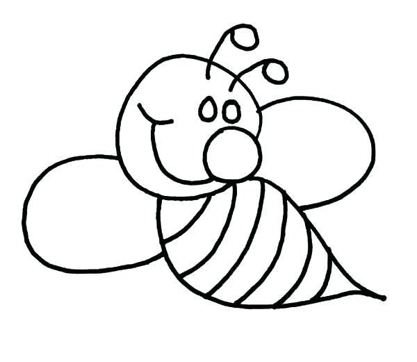 600x521 Drawings Of Bumble Bees How To Draw A Bumblebee Easy Way To Draw