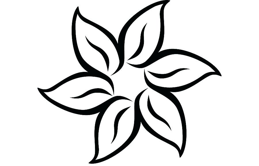 900x580 A Easy Flower To Draw Easy Flowers To Color Coloring Book Flower