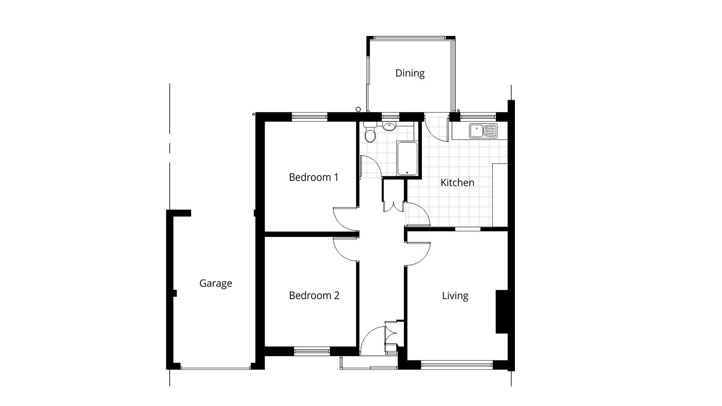 1405x790 bungalow rear extension planning permission