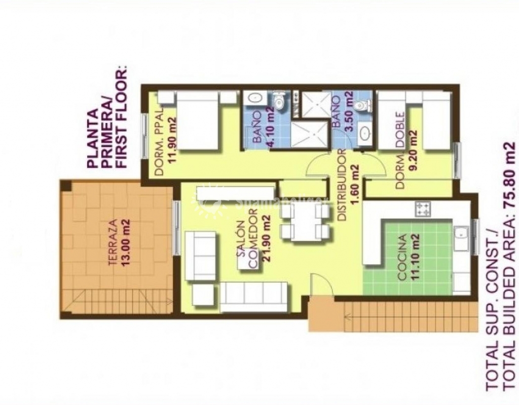 1024x800 New Build Bungalow Torrevieja