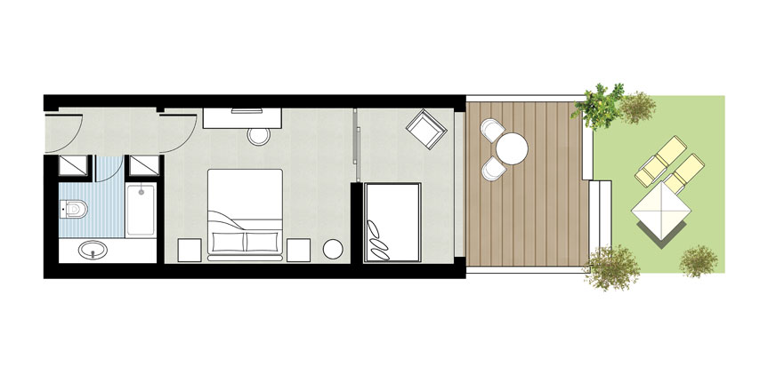 863x422 prestige bungalow, sea view, crete lux me white palace