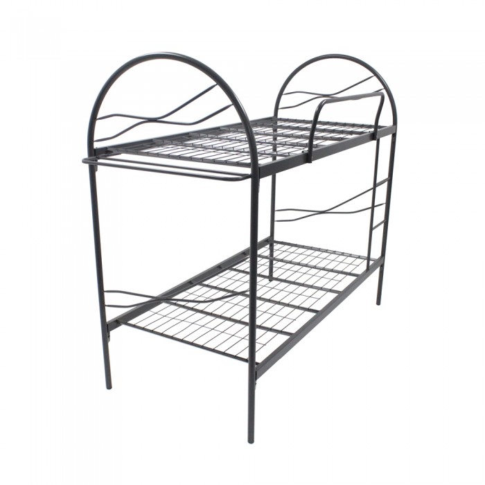 700x700 powder coat metal double decker bunk metal bed frame