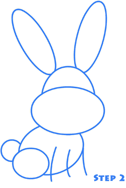 250x373 How To Draw A Bunny