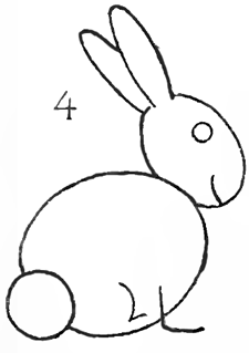 225x319 How To Draw Bunnies With Easy Bunny Rabbits Drawing Lesson