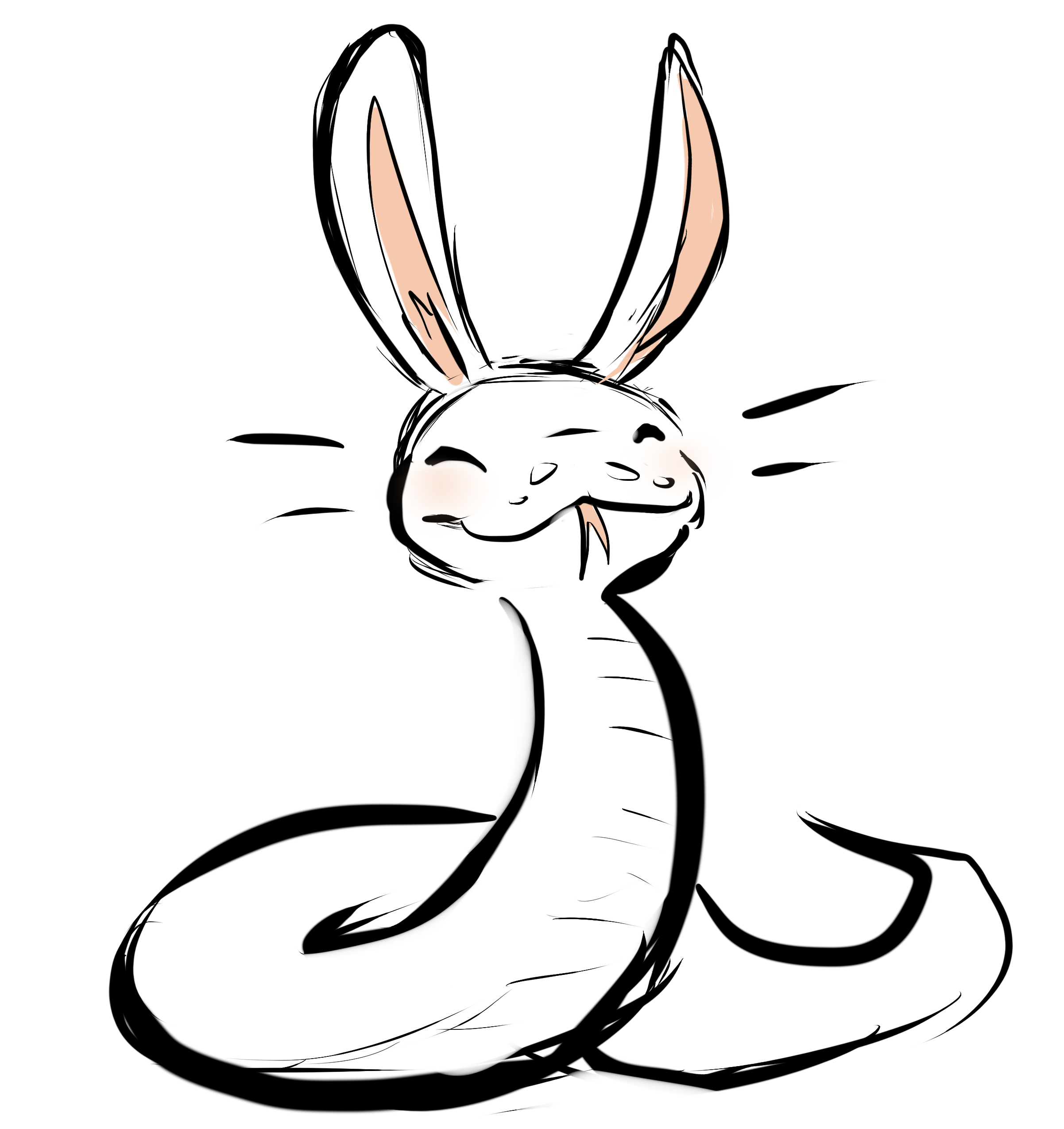 Bunny Ears Drawing