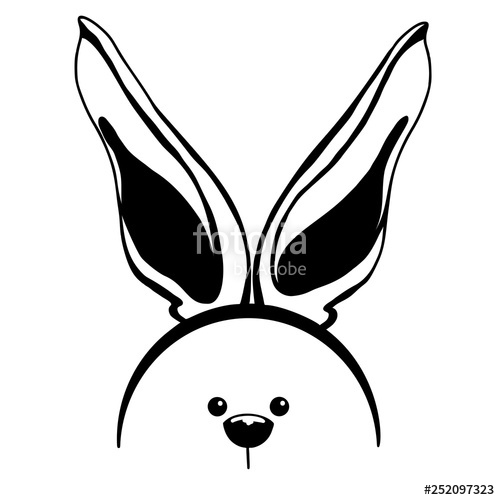 Bunny Ears Drawing | Free download on ClipArtMag