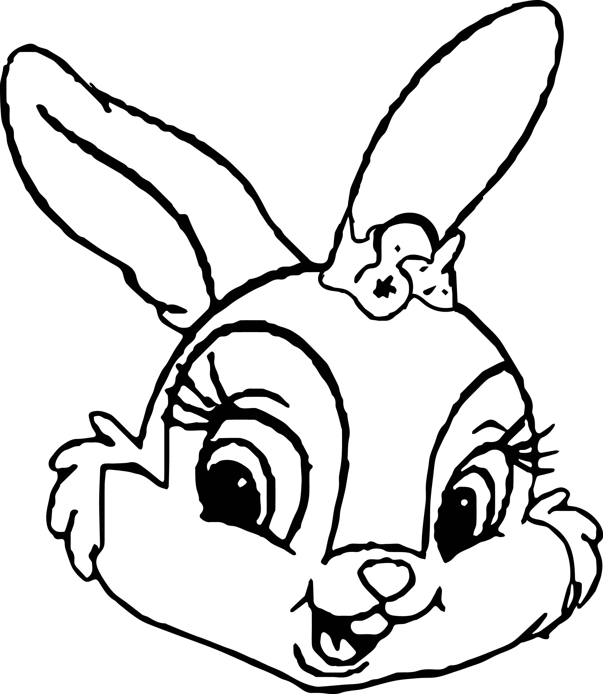 2368x2725 Easter Bunny Face Coloring Pages Mapleton Nurseries Lively