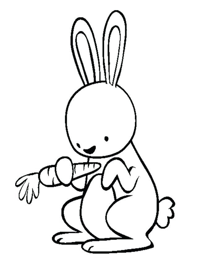 650x866 Rabbit Template Bugs Bunny Crafts Drawing