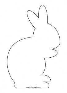 217x300 best easter bunny template images easter bunny, happy easter