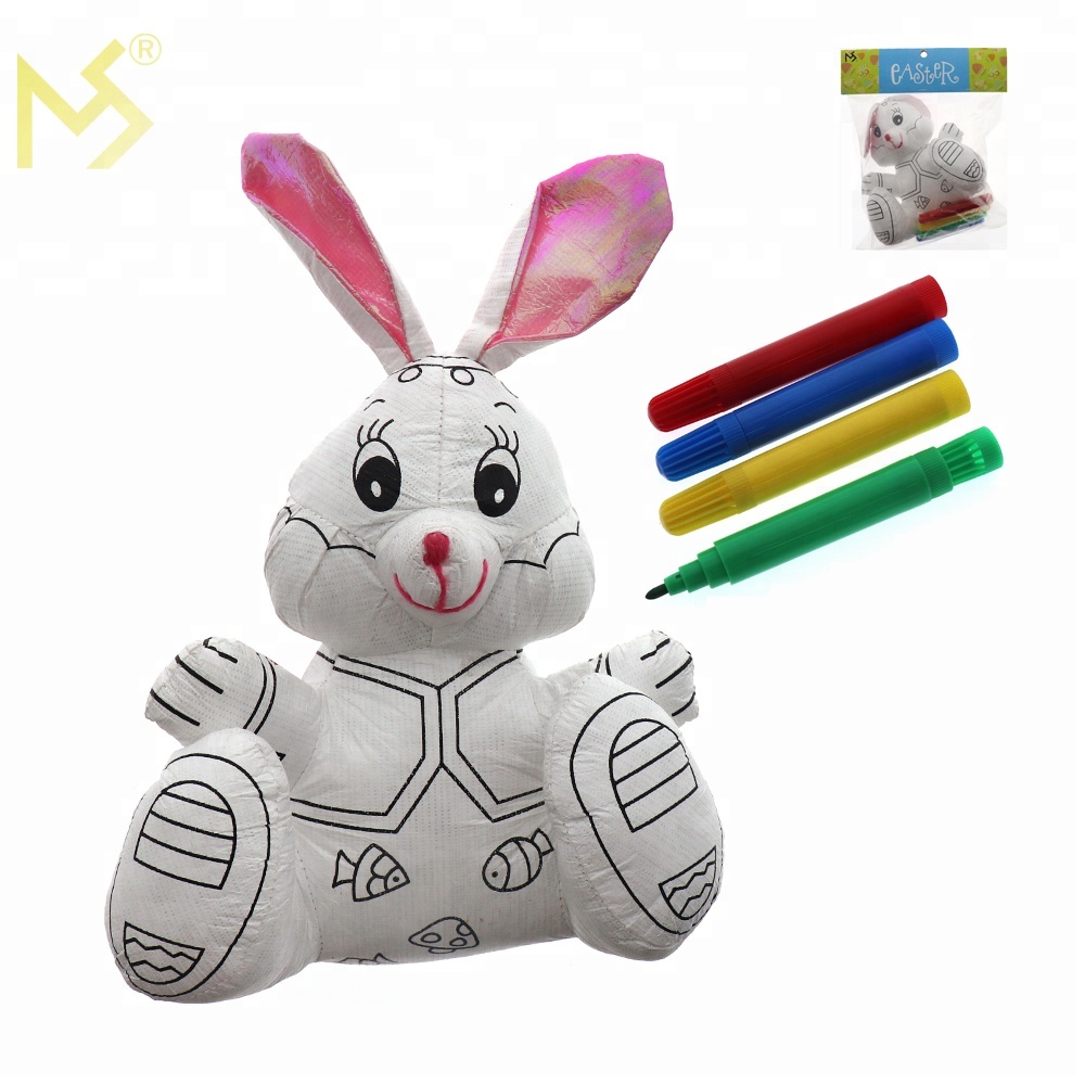 1000x1000 Easter Bunny Kids Painting Tool Diy Drawing Toys With Colour Pencil