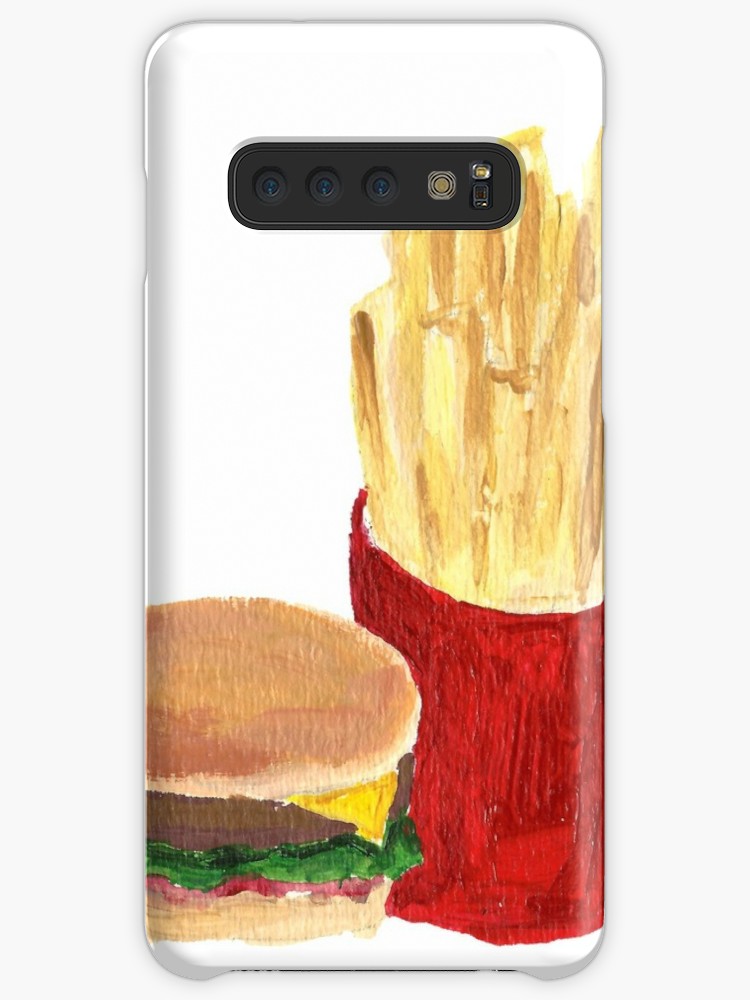 750x1000 Burger And Fries