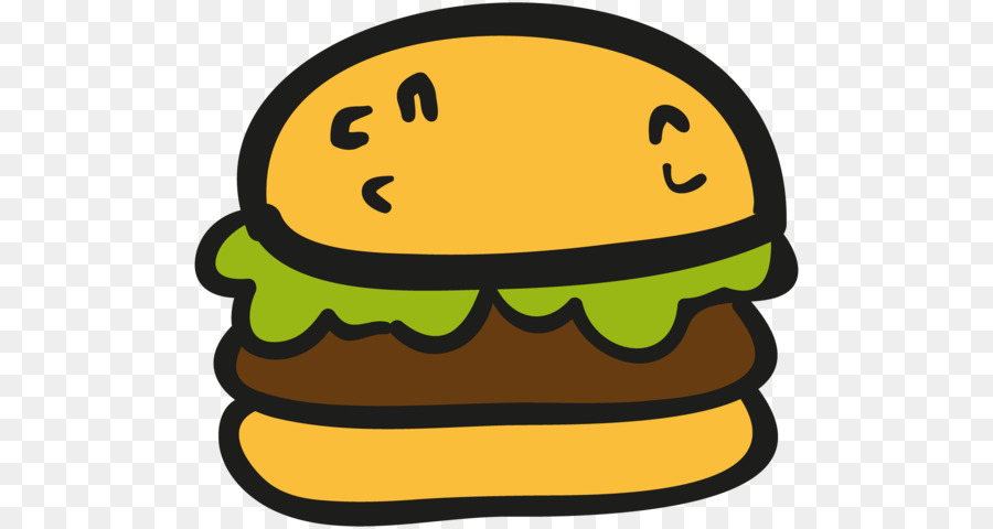 900x480 Hamburger, Drawing, Food, Transparent Png Image Clipart Free